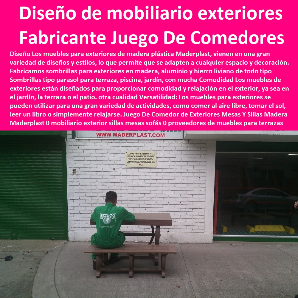 Juego De Comedor de Exteriores Mesas Y Sillas Madera Maderplast 0 mobiliario exterior sillas mesas sofás 0 proveedores de muebles para terrazas 0 buscando mobiliario exterior los mejores precios 0 diseño de mobiliario exterior fabricantes muebles 0 Juego De Comedor de Exteriores Mesas Y Sillas Madera Maderplast 0 mobiliario exterior sillas mesas sofás 0 proveedores de muebles para terrazas 0 buscando mobiliario exterior los mejores precios 0 diseño de mobiliario exterior fabricantes muebles 0 COMPRAR VENDER FABRICANTE DISTRIBUIDOR SUMINISTRO CATÁLOGOS Y FOLLETOS DE Muebles De Exteriores 0 Mesa Con Parasol 0 Muebles De Jardín Y Exteriores 0 Juego De Mesa Con Parasol 0 Muebles Para Exteriores En Madera 0 Muebles Para Patio 0 Fabrica De Muebles Para Exterior En Bogotá 0 Muebles De Madera Para Exteriores 0 Silla Madera Teca 0 Teca Muebles Jardín Exteriores 0 Muebles De Madera Para El Jardín 