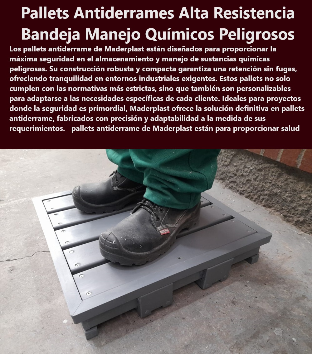 Contenedor Antiderrames Canecas Estibas Para Químicos Peligrosos Maderplast Contenedor antiderrame eficiente Almacenamiento seguro sustancias químicas Pallets retención sin fugas Contenedor hermético de seguridad Contenedor seguro 0 Pallets antiderrames de alta resistencia - Estibas antiderrames para regulaciones estrictas - Sistemas de retención de derrames industriales - Palets herméticos para ambientes controlados. - Pallets para almacenamiento sin riesgos de contaminación - Almacenamiento eficiente de materiales peligrosos. - Contenedores robustos contra corrosión y oxidación. - ¿Cómo puedo encontrar contenedores antiderrames para laboratorios? - Soluciones de contención de derrames para químicos - Soluciones seguras para transporte de productos químicos. - Contenedores con garantía de durabilidad Maderplast - ¿Qué ofrece opciones Maderplast para pallets resistentes a químicos? - Contenedores seguros para productos químicos peligrosos - Palets resistentes a condiciones extremas - Contenedores de seguridad para productos químicos volátiles - Contenedores herméticos para industrias químicas. - Pallets robustos para manejo de químicos - Pallets para químicos con adaptabilidad personalizada - Pallets Maderplast para seguridad en manejo de sustancias peligrosas - ¿Qué soluciones tiene Maderplast para el transporte seguro de químicos peligrosos? - Pallets antiderrames para cumplimiento normativo - Pallets antiderrames personalizados Maderplast - Estibas resistentes a la salinidad y UV - Pallets con retención sin fugas para laboratorios - Soluciones de almacenamiento para sustancias tóxicas. - ¿Dónde adquirir pallets seguros para almacenar sustancias volátiles? - ¿Cuáles son las mejores estimaciones para el manejo seguro de productos químicos? - Soluciones Maderplast para almacenamiento seguro - Pallets especiales para sustancias peligrosas - Estibas para manejo seguro de líquidos corrosivos Contenedor Antiderrames Canecas Estibas Para Químicos Peligrosos Maderplast - Contenedor antiderrame eficiente - Almacenamiento seguro sustancias químicas - Pallets retención sin fugas - Contenedor hermético de seguridad - Contenedor seguro 0
