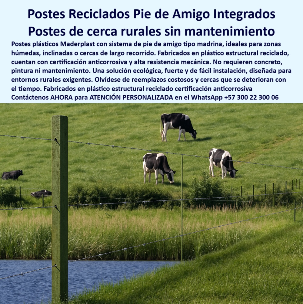 Cerca Económica Para Potreros Postes Para Linderos Lineamientos Poste Maderplast 0 sistema pie de amigo madrina para postes 00 Cerca Económica Para Potreros Postes Para Linderos Lineamientos Poste Maderplast 0 sistema pie de amigo madrina para postes, - 00