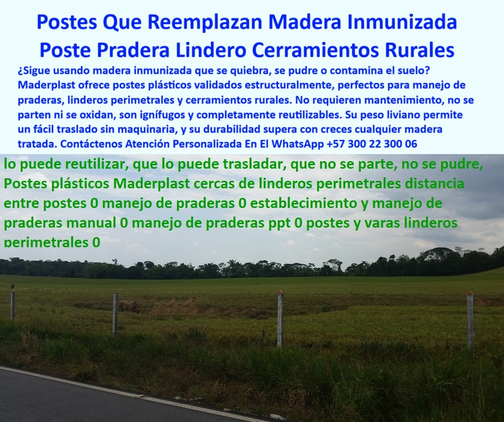 Cercas Perimetrales Postes De Linderos Medianeros Poste Límites Viales Maderplast 0 postes reciclados para reemplazar madera inmunizada soluciones rurales con validación carga estructural Cerramiento ignífugo con poste plástico 0 Cercas Perimetrales Postes De Linderos Medianeros Poste Límites Viales Maderplast 0 postes reciclados para reemplazar madera inmunizada, - soluciones rurales con validación carga estructural, - Cerramiento ignífugo con poste plástico