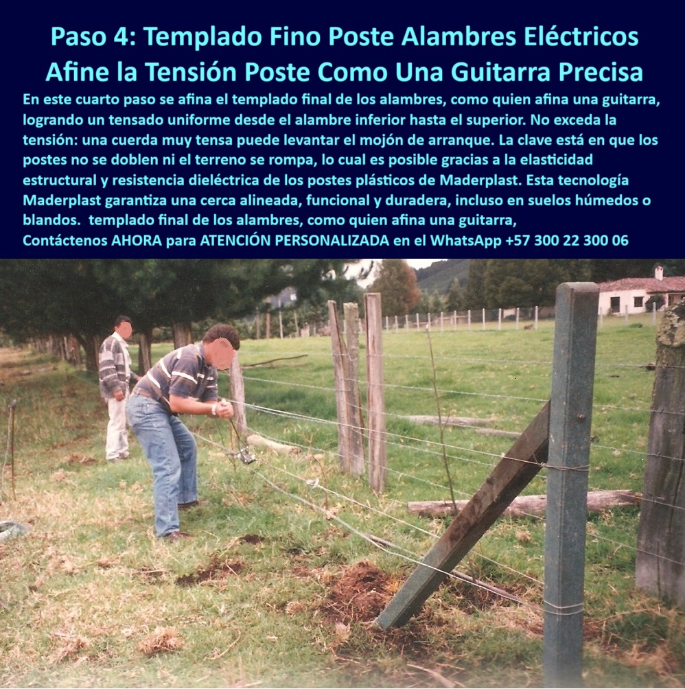 Paso A Paso Instalación Eficiente De Cercas Eléctricas Postes Dieléctricos Maderplast 0 estacón plástico con separación de 25 metros postes de polímero para cercas agroecológicas postes para pastoreo intensivo en zonas húmedas  0 Paso A Paso Instalación Eficiente De Cercas Eléctricas Postes Dieléctricos Maderplast 0 estacón plástico con separación de 25 metros, - postes de polímero para cercas agroecológicas, - postes para pastoreo intensivo en zonas húmedas, 