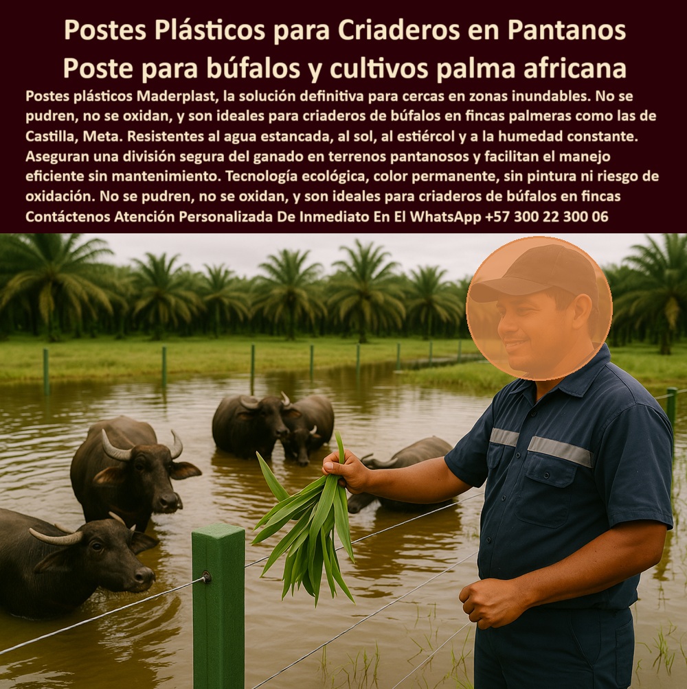 Postes Para Búfalos Resistentes A Pantano Poste Cercar Fincas Con Búfalos Maderplast 0 cercas eléctricas en zonas pantanosas postes impermeables para potreros húmedos cercas para búfalos resistentes al agua y al estiércol poste 0 Postes Para Búfalos Resistentes A Pantano Poste Cercar Fincas Con Búfalos Maderplast 0 cercas eléctricas en zonas pantanosas, - postes impermeables para potreros húmedos, - cercas para búfalos resistentes al agua y al estiércol, poste