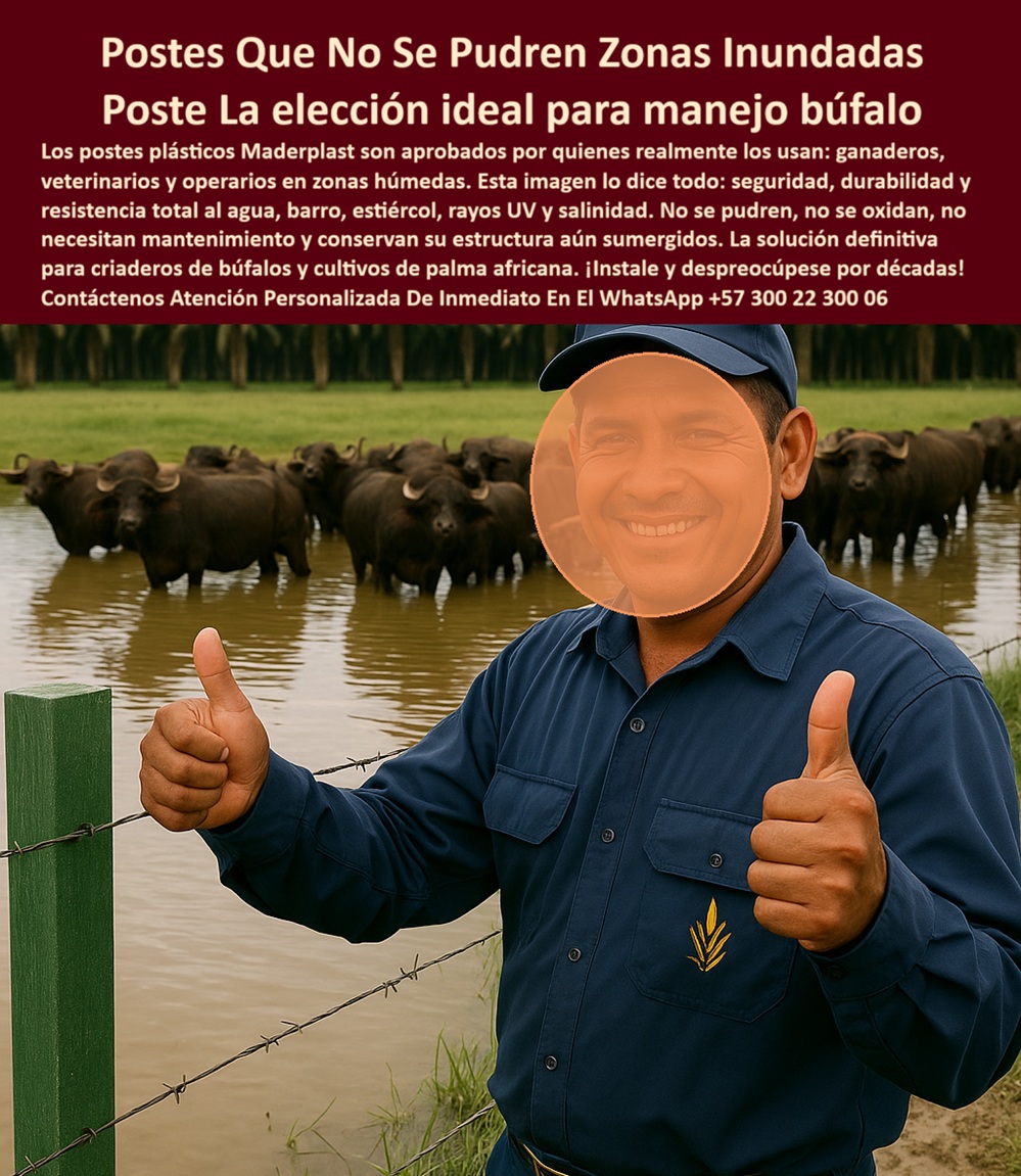 Postes Para Búfalos Resistentes A Pantano Poste Cercar Fincas Con Búfalos Maderplast 0 postes para zonas de ganadería intensiva tropical cercas para potreros inundables cercas ganaderas para búfalos en ríos cercas eléctricas  0 Postes Para Búfalos Resistentes A Pantano Poste Cercar Fincas Con Búfalos Maderplast 0 postes para zonas de ganadería intensiva tropical, - cercas para potreros inundables, - cercas ganaderas para búfalos en ríos, - cercas eléctricas 