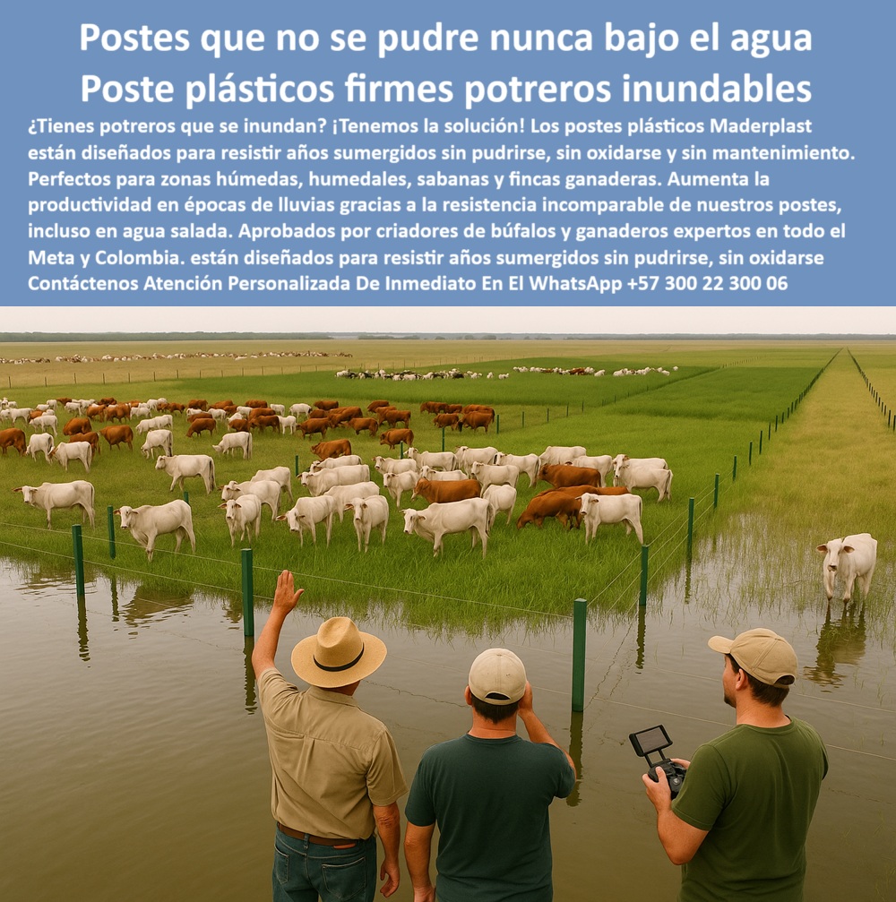 Postes Plásticos Para Inundaciones Cercas En Lagunas Y Humedad Maderplast 0 Cuál es el mejor poste para sabanas de Puerto López cercas sostenibles con postes reciclables de alta duración postes plásticos reforzados para división 0 Postes Plásticos Para Inundaciones Cercas En Lagunas Y Humedad Maderplast 0 Cuál es el mejor poste para sabanas de Puerto López, - cercas sostenibles con postes reciclables de alta duración, - postes plásticos reforzados para división