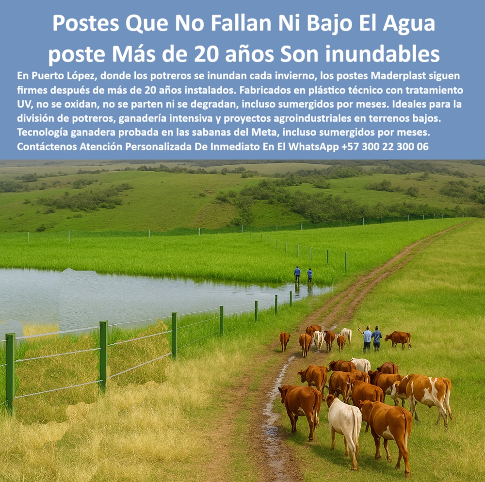 Postes Plásticos Para Inundaciones Cercas En Lagunas Y Humedad Maderplast 0 cercas terrenos inundados por lluvias Qué postes usar en terrenos bajos con ganado poste anticorrosión para zonas con alta humedad postes bajo el aguas 0 Postes Plásticos Para Inundaciones Cercas En Lagunas Y Humedad Maderplast 0 cercas terrenos inundados por lluvias, - Qué postes usar en terrenos bajos con ganado, - poste anticorrosión para zonas con alta humedad, postes bajo el aguas