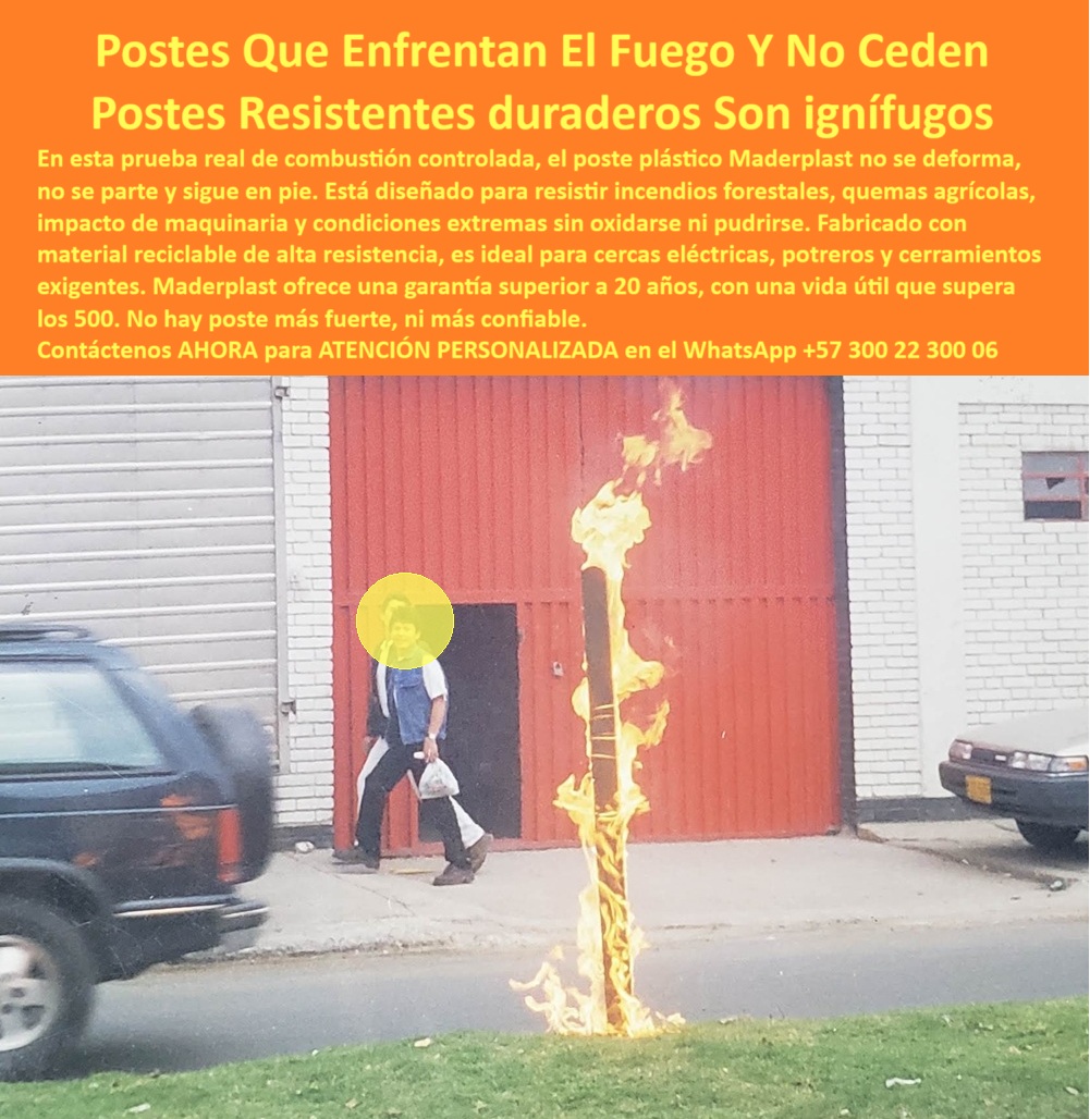Postes Plásticos Prueba De Fuego Pirorresistentes Resistes Las Quemas Maderplast 0 estacón ignífugo reciclado Poste plástico montaje de cerco eléctrico agrícola cercas eléctricas con postes plásticos poste plástico sin fuego 0 Postes Plásticos Prueba De Fuego Pirorresistentes Resistes Las Quemas Maderplast 0 estacón ignífugo reciclado, - Poste plástico montaje de cerco eléctrico agrícola, - cercas- eléctricas-con-postes-plásticos, - poste plástico sin fuego