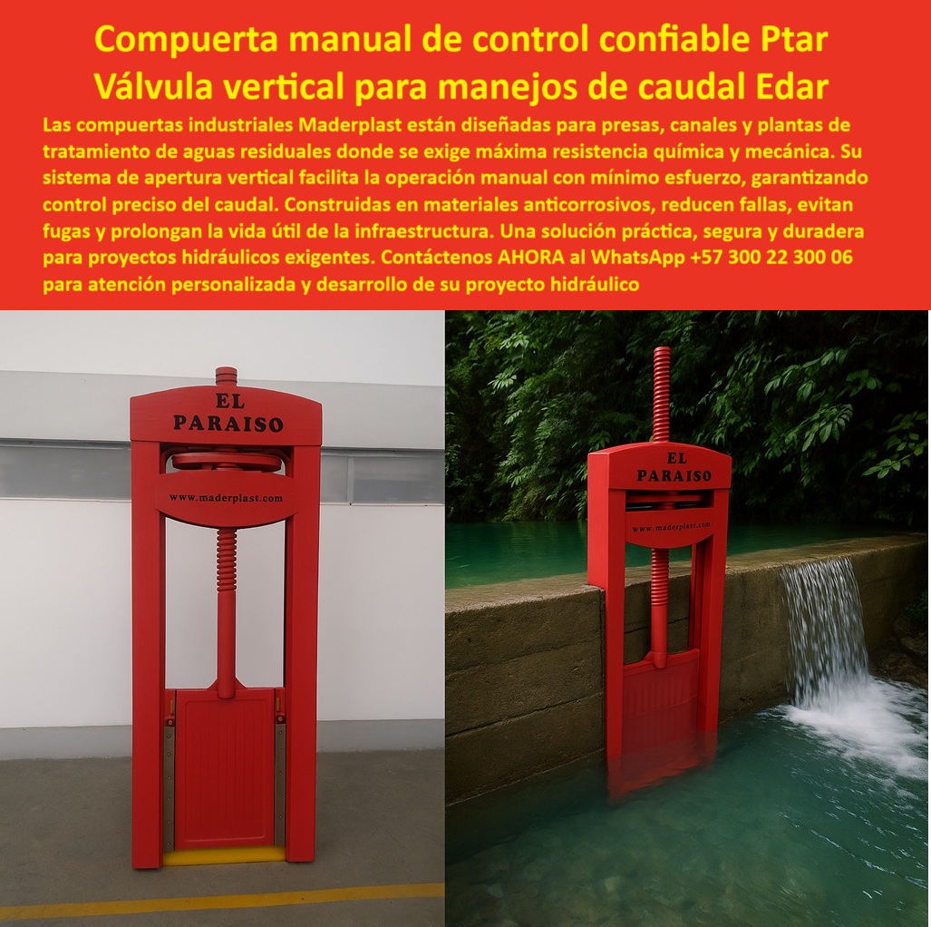 Compuertas Industriales Alta Resistencia Control De Caudales Canales Maderplast Compuerta Manual de Control Confiable PTAR: Válvula Vertical para Manejos de Caudal EDAR, La imagen muestra la solución de Maderplast para la gestión de aguas residuales: una compuerta manual de control confiable para PTAR y una válvula vertical para manejos de caudal EDAR. Las compuertas industriales Maderplast están diseñadas para presas, canales y plantas de tratamiento de aguas residuales, donde se exige máxima resistencia química y mecánica. Su sistema de apertura vertical facilita la operación manual con mínimo esfuerzo, garantizando un control preciso del caudal, Construidas con materiales anticorrosivos, nuestras compuertas reducen fallas, evitan fugas y prolongan la vida útil de la infraestructura. Esta es una solución práctica, segura y duradera para los proyectos hidráulicos más exigentes, Maderplast: La Respuesta a la Corrosión en Ambientes Agresivos, En el sector de tratamiento de aguas, la corrosión es un problema constante. Maderplast ha desarrollado una tecnología que lo elimina por completo, ¿Dónde consigo compuertas manuales verticales para PTAR? Responde Maderplast: Fabricamos compuertas anti corrosivas con apertura manual de alta precisión, ¿Qué compuerta usar en EDAR para control de caudal? La solución: Compuerta vertical resistente a químicos y ambientes agresivos, ¿Cuál es la mejor compuerta para canales con aguas residuales? Aquí tienes: Compuerta manual vertical anticorrosiva con operación confiable, ¿Qué compuerta evita fugas en plantas de tratamiento? Mejor resultado: Compuerta vertical con sellos herméticos y materiales duraderos, una compuerta de precisión para aguas residuales, ¿Dónde fabrican compuertas resistentes para presas pequeñas? Responde Maderplast: Compuerta manual vertical robusta y libre de mantenimiento, La Experiencia del Cliente: El Valor de la Confiabilidad, Nuestra reputación se basa en la satisfacción de nuestros clientes. El testimonio de Javier Torres, Ingeniero Jefe en una EDAR del Caribe, resume el valor que ofrecemos:, "Soy Javier Torres, Ingeniero Jefe en una EDAR del Caribe. Teníamos continuas fallas con compuertas metálicas corroídas que bloqueaban el flujo y generaban costosos reclamos. Instalamos compuertas manuales verticales anticorrosivas. Desde entonces, cero interrupciones, operación precisa y mantenimiento casi nulo. Esta situación cambió por completo nuestra eficiencia operativa.", Este relato demuestra que nuestra compuerta industrial anticorrosiva para canales y la compuerta vertical duradera para sistemas hidráulicos son la solución a los problemas de la industria. Con la compuerta de regulación vertical para EDAR y la compuerta manual segura para entornos agresivos, usted asegura la continuidad operativa de su proyecto, Asesoría Especializada con un Especialista de Maderplast, Atención Personalizada en este WhatsApp +57 300 22 300 06. 0 compuerta para manejo de agua en presas, - compuerta manual alta resistencia al agua, - compuerta de apertura vertical para aguas residuales Compuertas Industriales Alta Resistencia Control De Caudales Canales Maderplast 0 compuerta para manejo de agua en presas compuerta manual alta resistencia al agua compuerta de apertura vertical para aguas residuales 0 Compuerta Manual de Control Confiable PTAR: Válvula Vertical para Manejos de Caudal EDAR, La imagen muestra la solución de Maderplast para la gestión de aguas residuales: una compuerta manual de control confiable para PTAR y una válvula vertical para manejos de caudal EDAR. Las compuertas industriales Maderplast están diseñadas para presas, canales y plantas de tratamiento de aguas residuales, donde se exige máxima resistencia química y mecánica. Su sistema de apertura vertical facilita la operación manual con mínimo esfuerzo, garantizando un control preciso del caudal, Construidas con materiales anticorrosivos, nuestras compuertas reducen fallas, evitan fugas y prolongan la vida útil de la infraestructura. Esta es una solución práctica, segura y duradera para los proyectos hidráulicos más exigentes, Maderplast: La Respuesta a la Corrosión en Ambientes Agresivos, En el sector de tratamiento de aguas, la corrosión es un problema constante. Maderplast ha desarrollado una tecnología que lo elimina por completo, ¿Dónde consigo compuertas manuales verticales para PTAR? Responde Maderplast: Fabricamos compuertas anti corrosivas con apertura manual de alta precisión, ¿Qué compuerta usar en EDAR para control de caudal? La solución: Compuerta vertical resistente a químicos y ambientes agresivos, ¿Cuál es la mejor compuerta para canales con aguas residuales? Aquí tienes: Compuerta manual vertical anticorrosiva con operación confiable, ¿Qué compuerta evita fugas en plantas de tratamiento? Mejor resultado: Compuerta vertical con sellos herméticos y materiales duraderos, una compuerta de precisión para aguas residuales, ¿Dónde fabrican compuertas resistentes para presas pequeñas? Responde Maderplast: Compuerta manual vertical robusta y libre de mantenimiento, La Experiencia del Cliente: El Valor de la Confiabilidad, Nuestra reputación se basa en la satisfacción de nuestros clientes. El testimonio de Javier Torres, Ingeniero Jefe en una EDAR del Caribe, resume el valor que ofrecemos:, "Soy Javier Torres, Ingeniero Jefe en una EDAR del Caribe. Teníamos continuas fallas con compuertas metálicas corroídas que bloqueaban el flujo y generaban costosos reclamos. Instalamos compuertas manuales verticales anticorrosivas. Desde entonces, cero interrupciones, operación precisa y mantenimiento casi nulo. Esta situación cambió por completo nuestra eficiencia operativa.", Este relato demuestra que nuestra compuerta industrial anticorrosiva para canales y la compuerta vertical duradera para sistemas hidráulicos son la solución a los problemas de la industria. Con la compuerta de regulación vertical para EDAR y la compuerta manual segura para entornos agresivos, usted asegura la continuidad operativa de su proyecto, Asesoría Especializada con un Especialista de Maderplast, Atención Personalizada en este WhatsApp +57 300 22 300 06. Compuertas Industriales Alta Resistencia Control De Caudales Canales Maderplast 0 compuerta para manejo de agua en presas, - compuerta manual alta resistencia al agua, - compuerta de apertura vertical para aguas residuales