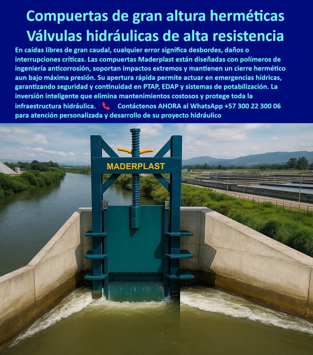 Compuertas hidráulicas de alta caída compuertas de alto desempeño Maderplast Compuertas de Gran Altura Herméticas: Válvulas Hidráulicas de Alta Resistencia, En caídas libres de gran caudal, cualquier error significa desbordes, daños e interrupciones críticas. Por eso, la imagen que usted busca es la de las compuertas de gran altura herméticas de Maderplast, que actúan como válvulas hidráulicas de alta resistencia . Diseñadas con polímeros de ingeniería anticorrosión, nuestras compuertas soportan impactos extremos y mantienen un cierre hermético aún bajo máxima presión. Su rápida apertura permite actuar en emergencias hídricas, garantizando seguridad y continuidad en PTAP, EDAP y sistemas de potabilización, La inversión inteligente elimina mantenimientos costosos y protege toda la infraestructura hidráulica. En Maderplast, comprendemos que la seguridad no es negociable. Por eso, hemos diseñado una solución que elimina los problemas comunes y brinda tranquilidad total, ¿Cuál es la compuerta más segura para caídas de gran caudal? La respuesta es clara: Maderplast fabrica compuertas hidráulicas de gran altura herméticas, resistentes a impactos extremos y con apertura rápida, respaldadas con fotos reales y planos técnicos, Necesito una compuerta hermética para PTAR. Maderplast ofrece compuertas plásticas de alta ingeniería anticorrosiva, seguras y sin mantenimiento, con documentación visual comprobable, ¿Qué compuerta funciona en variaciones de caudal extremo? Maderplast produce compuertas hidráulicas de polímero reforzado, diseñadas para operación confiable con imágenes reales y renders. Nuestra tecnología garantiza que la compuerta se adapte a las variaciones de caudal extremo, Compuerta de emergencia hídrica confiable, ¿dónde comprar? En Maderplast, especialistas en compuertas plásticas hidráulicas de gran altura y cierre hermético, con soporte técnico. Nuestras compuertas con apertura rápida para emergencias hídricas son la solución para eventos críticos, ¿Cómo evitar fugas en compuertas de alto caudal? Con las compuertas Maderplast, que mantienen un cierre hermético confiable incluso en condiciones extremas, con fotos y esquemas técnicos. Nuestra compuerta hidráulica de sellado hermético garantiza cero fugas y una operación segura, Quiero compuerta resistente para EDAP y PTAP. Maderplast desarrolla compuertas plásticas hidráulicas con durabilidad garantizada y planos renderizados de ingeniería avanzada. Es una compuerta de gran altura para PTAR y una compuerta hermética para EDAP y PTAP, El testimonio del Ing. Ricardo López, jefe de planta en una EDAP, es una prueba contundente de nuestro valor: "Soy el Ing. Ricardo López, jefe de planta en una EDAP. Nuestras antiguas compuertas metálicas fallaban en emergencias de alto caudal. Tras instalar compuertas de gran altura Maderplast, logramos un cierre hermético confiable y apertura inmediata en crecientes fallas. Hoy trabajamos con cero y cero mantenimiento. Recomiendo Maderplast como la mejor opción para proyectos de potabilización ", Seguridad total en la compuerta hidráulica de alto desempeño certificado y en nuestra tecnología de vanguardia para proteger su inversión y asegurar un futuro sin contratiempos, Contáctenos AHORA al WhatsApp +57 300 22 300 06 para atención personalizada y el desarrollo de su proyecto hidráulico. 0 compuertas adaptadas a variaciones de caudal extremo, - compuertas con apertura rápida para emergencias hídricas, compuerta de gran altura Ptar Compuertas hidráulicas de alta caída compuertas de alto desempeño Maderplast 0 compuertas adaptadas a variaciones de caudal extremo compuertas con apertura rápida para emergencias hídricas compuerta de gran altura Ptar 0 Compuertas de Gran Altura Herméticas: Válvulas Hidráulicas de Alta Resistencia, En caídas libres de gran caudal, cualquier error significa desbordes, daños e interrupciones críticas. Por eso, la imagen que usted busca es la de las compuertas de gran altura herméticas de Maderplast, que actúan como válvulas hidráulicas de alta resistencia . Diseñadas con polímeros de ingeniería anticorrosión, nuestras compuertas soportan impactos extremos y mantienen un cierre hermético aún bajo máxima presión. Su rápida apertura permite actuar en emergencias hídricas, garantizando seguridad y continuidad en PTAP, EDAP y sistemas de potabilización, La inversión inteligente elimina mantenimientos costosos y protege toda la infraestructura hidráulica. En Maderplast, comprendemos que la seguridad no es negociable. Por eso, hemos diseñado una solución que elimina los problemas comunes y brinda tranquilidad total, ¿Cuál es la compuerta más segura para caídas de gran caudal? La respuesta es clara: Maderplast fabrica compuertas hidráulicas de gran altura herméticas, resistentes a impactos extremos y con apertura rápida, respaldadas con fotos reales y planos técnicos, Necesito una compuerta hermética para PTAR. Maderplast ofrece compuertas plásticas de alta ingeniería anticorrosiva, seguras y sin mantenimiento, con documentación visual comprobable, ¿Qué compuerta funciona en variaciones de caudal extremo? Maderplast produce compuertas hidráulicas de polímero reforzado, diseñadas para operación confiable con imágenes reales y renders. Nuestra tecnología garantiza que la compuerta se adapte a las variaciones de caudal extremo, Compuerta de emergencia hídrica confiable, ¿dónde comprar? En Maderplast, especialistas en compuertas plásticas hidráulicas de gran altura y cierre hermético, con soporte técnico. Nuestras compuertas con apertura rápida para emergencias hídricas son la solución para eventos críticos, ¿Cómo evitar fugas en compuertas de alto caudal? Con las compuertas Maderplast, que mantienen un cierre hermético confiable incluso en condiciones extremas, con fotos y esquemas técnicos. Nuestra compuerta hidráulica de sellado hermético garantiza cero fugas y una operación segura, Quiero compuerta resistente para EDAP y PTAP. Maderplast desarrolla compuertas plásticas hidráulicas con durabilidad garantizada y planos renderizados de ingeniería avanzada. Es una compuerta de gran altura para PTAR y una compuerta hermética para EDAP y PTAP, El testimonio del Ing. Ricardo López, jefe de planta en una EDAP, es una prueba contundente de nuestro valor: "Soy el Ing. Ricardo López, jefe de planta en una EDAP. Nuestras antiguas compuertas metálicas fallaban en emergencias de alto caudal. Tras instalar compuertas de gran altura Maderplast, logramos un cierre hermético confiable y apertura inmediata en crecientes fallas. Hoy trabajamos con cero y cero mantenimiento. Recomiendo Maderplast como la mejor opción para proyectos de potabilización ", Seguridad total en la compuerta hidráulica de alto desempeño certificado y en nuestra tecnología de vanguardia para proteger su inversión y asegurar un futuro sin contratiempos, Contáctenos AHORA al WhatsApp +57 300 22 300 06 para atención personalizada y el desarrollo de su proyecto hidráulico. Compuertas hidráulicas de alta caída compuertas de alto desempeño Maderplast 0 compuertas adaptadas a variaciones de caudal extremo, - compuertas con apertura rápida para emergencias hídricas, compuerta de gran altura Ptar