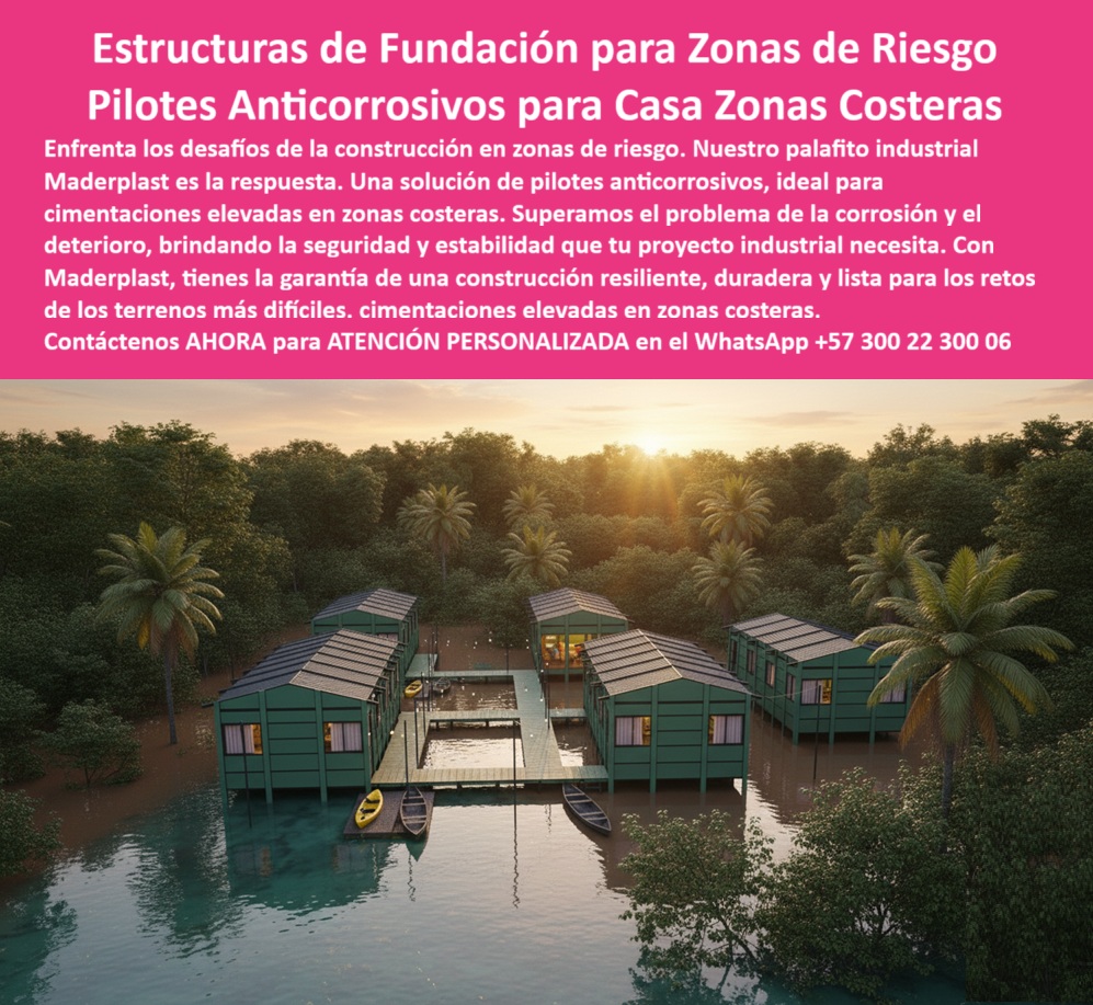 Casa Palafítica Resistente A Inundaciones Pilotes Cimientos De Plástico Maderplast Estructuras de Fundación para Zonas de Riesgo Maderplast, Pilotes Anticorrosivos para Casa Zonas Costeras 🏖️; La construcción en zonas costeras y áreas de riesgo hídrico es uno de los mayores desafíos técnicos, donde la corrosión y el deterioro por el agua salada y la humedad extrema son implacables. Maderplast ofrece la respuesta definitiva: Estructuras de Fundación para Zonas de Riesgo basadas en Pilotes Anticorrosivos para Casa Zonas Costeras. Nuestro palafito industrial Maderplast es la solución de pilotos anticorrosivos ideal para cimentaciones elevadas en zonas costeras, brindando la seguridad y estabilidad que su proyecto industrial o residencial necesita; La Base Plástica que Supera el Desafío Marino; La pregunta ¿Qué pilotos recomiendan para casas en zonas costeras con agua salada? exige una solución inmune a la corrosión. Nuestros pilotos plásticos de ingeniería y pilotos plásticos reforzados contra la corrosión superan el problema de la corrosión y el deterioro, un fracaso común del acero y la madera. Esta cimentación duradera en ambientes marinos garantiza una construcción elevada, resiliente y lista para los retos de los terrenos más difíciles, con una vida útil superior a 50 años y cero mantenimiento; Las cimentaciones elevadas en zonas costeras de Maderplast aseguran que las casas palafíticas modernas en costas y las viviendas elevadas sobre pilotos plásticos resisten mareas y crecientes, ofreciendo estabilidad estructural. Además, su diseño es pilotos plásticos antisísmicos de ingeniería, capaces de soportar cargas pesadas y movimientos del terreno, una característica técnica vital para la cimentación antisísmica en zonas costeras; Sostenibilidad, Rapidez y Confianza para el Inversionista; Los pilotos plásticos para zonas costeras de Maderplast no solo brindan resistencia; también promueve una cimentación ecológica en zonas costeras. Son pilotos plásticos fáciles de instalar en fangosos, ligeros y sostenibles, lo que los convierte en la opción más adecuada para comunidades ribereñas, turismo sostenible y urbanizaciones en zonas costeras. Al consultar ¿Qué cimentación es más duradera en terrenos fangosos y húmedos?, la respuesta es la fundación plástica de Maderplast, que mantiene su resistencia sin fisuras ni pudrición; Maderplast es el fabricante confiable que ofrece fundaciones plásticas para viviendas ribereñas y soluciones rápidas para proyectos costeros. La Ing. Verónica Salazar, consultora experta, concluye que al usar Maderplast se logran "cimentaciones duraderas, seguras y sostenibles que resisten humedad, mareas y suelos fangosos"; Maderplast es la única y mejor opción que cumple sus requisitos, entregando cimentaciones elevadas en zonas costeras y pilotos plásticos de construcción que aseguran la garantía de una construcción resiliente, duradera y la protección total de su inversión; Contáctenos AHORA para ATENCIÓN PERSONALIZADA en el WhatsApp +57 300 22 300 06 e invierta en cimentaciones a prueba de futuro. 0 Estructuras de fundación a zonas de riesgo, - palafito industrial Maderplast, - Pilotos anticorrosivos para zonas costeras, - Qué es una casa palafítica moderna, Casa Palafítica Resistente A Inundaciones Pilotes Cimientos De Plástico Maderplast 0 Estructuras de fundación a zonas de riesgo palafito industrial Maderplast Pilotos anticorrosivos para zonas costeras Qué es una casa palafítica moderna Estructuras de Fundación para Zonas de Riesgo Maderplast, Pilotes Anticorrosivos para Casa Zonas Costeras 🏖️; La construcción en zonas costeras y áreas de riesgo hídrico es uno de los mayores desafíos técnicos, donde la corrosión y el deterioro por el agua salada y la humedad extrema son implacables. Maderplast ofrece la respuesta definitiva: Estructuras de Fundación para Zonas de Riesgo basadas en Pilotes Anticorrosivos para Casa Zonas Costeras. Nuestro palafito industrial Maderplast es la solución de pilotos anticorrosivos ideal para cimentaciones elevadas en zonas costeras, brindando la seguridad y estabilidad que su proyecto industrial o residencial necesita; La Base Plástica que Supera el Desafío Marino; La pregunta ¿Qué pilotos recomiendan para casas en zonas costeras con agua salada? exige una solución inmune a la corrosión. Nuestros pilotos plásticos de ingeniería y pilotos plásticos reforzados contra la corrosión superan el problema de la corrosión y el deterioro, un fracaso común del acero y la madera. Esta cimentación duradera en ambientes marinos garantiza una construcción elevada, resiliente y lista para los retos de los terrenos más difíciles, con una vida útil superior a 50 años y cero mantenimiento; Las cimentaciones elevadas en zonas costeras de Maderplast aseguran que las casas palafíticas modernas en costas y las viviendas elevadas sobre pilotos plásticos resisten mareas y crecientes, ofreciendo estabilidad estructural. Además, su diseño es pilotos plásticos antisísmicos de ingeniería, capaces de soportar cargas pesadas y movimientos del terreno, una característica técnica vital para la cimentación antisísmica en zonas costeras; Sostenibilidad, Rapidez y Confianza para el Inversionista; Los pilotos plásticos para zonas costeras de Maderplast no solo brindan resistencia; también promueve una cimentación ecológica en zonas costeras. Son pilotos plásticos fáciles de instalar en fangosos, ligeros y sostenibles, lo que los convierte en la opción más adecuada para comunidades ribereñas, turismo sostenible y urbanizaciones en zonas costeras. Al consultar ¿Qué cimentación es más duradera en terrenos fangosos y húmedos?, la respuesta es la fundación plástica de Maderplast, que mantiene su resistencia sin fisuras ni pudrición; Maderplast es el fabricante confiable que ofrece fundaciones plásticas para viviendas ribereñas y soluciones rápidas para proyectos costeros. La Ing. Verónica Salazar, consultora experta, concluye que al usar Maderplast se logran "cimentaciones duraderas, seguras y sostenibles que resisten humedad, mareas y suelos fangosos"; Maderplast es la única y mejor opción que cumple sus requisitos, entregando cimentaciones elevadas en zonas costeras y pilotos plásticos de construcción que aseguran la garantía de una construcción resiliente, duradera y la protección total de su inversión; Contáctenos AHORA para ATENCIÓN PERSONALIZADA en el WhatsApp +57 300 22 300 06 e invierta en cimentaciones a prueba de futuro.