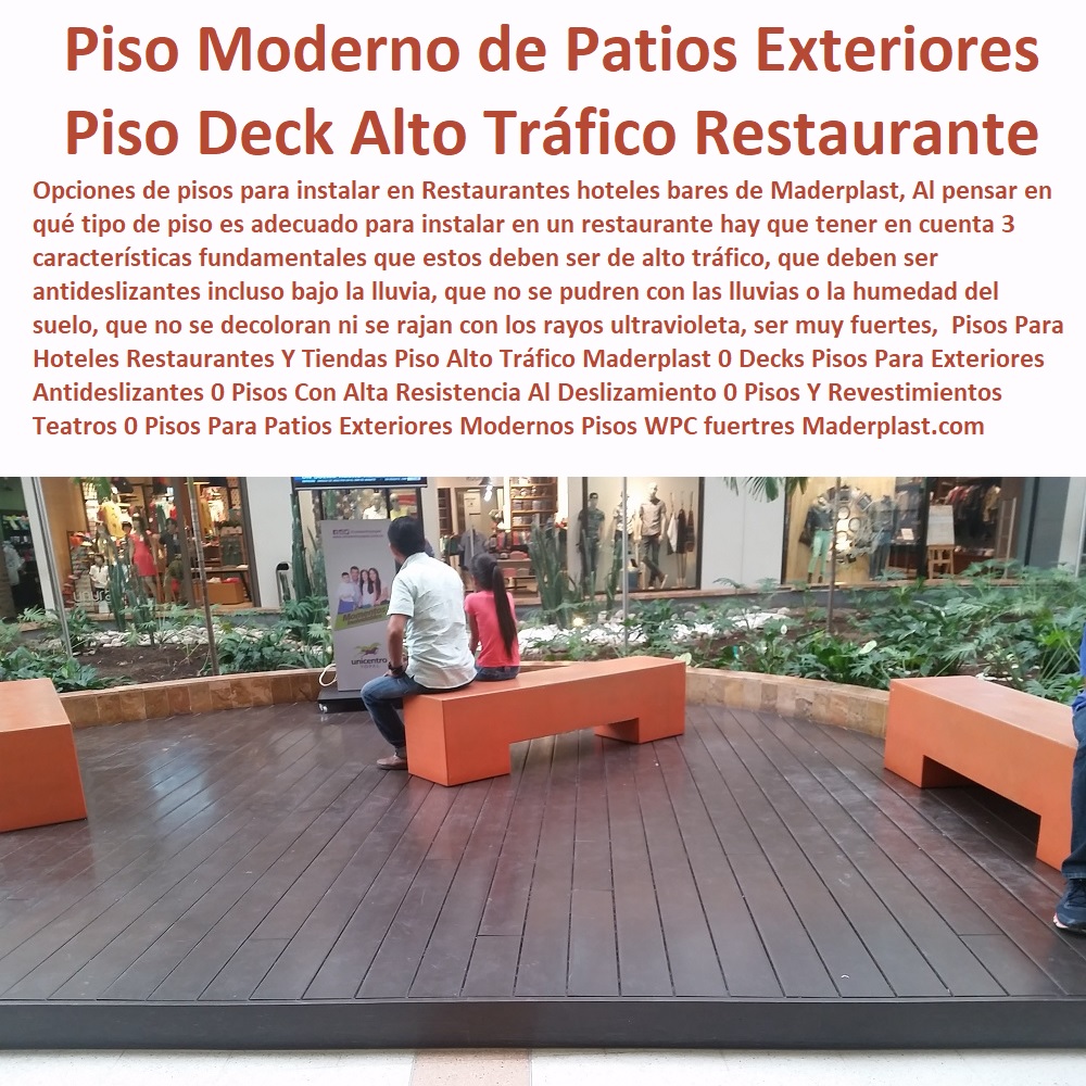 Pisos Para Hoteles Restaurantes Y Tiendas Piso Alto Tráfico Maderplast 0 Decks Pisos Para Exteriores Antideslizantes 0 Pisos Con Alta Resistencia 0 Catálogo Hotelera Turismo Recreación 0 Equipamiento Turístico 0 Infraestructura Equipamiento E Instalaciones Recreativas 0 Diseños Comedores Suministros 0 Modelos Ecológicos Centros Recreativos 0 Dotaciones Hoteleras 0 Suministros Para Hostelería Y Turismo 0 Asientos Graderías 0 Nuevos Materiales Inoxidables 0 Elemento Libre De Mantenimiento 0 Al Deslizamiento 0 Pisos Y Revestimientos Teatros 0 Pisos Para Patios Exteriores Modernos 0 Pisos Para Hoteles Restaurantes Y Tiendas Piso Alto Tráfico Maderplast 0 Decks Pisos Para Exteriores Antideslizantes 0 Pisos Con Alta Resistencia Al Deslizamiento 0 Pisos Y Revestimientos Teatros 0 Pisos Para Patios Exteriores Modernos 0