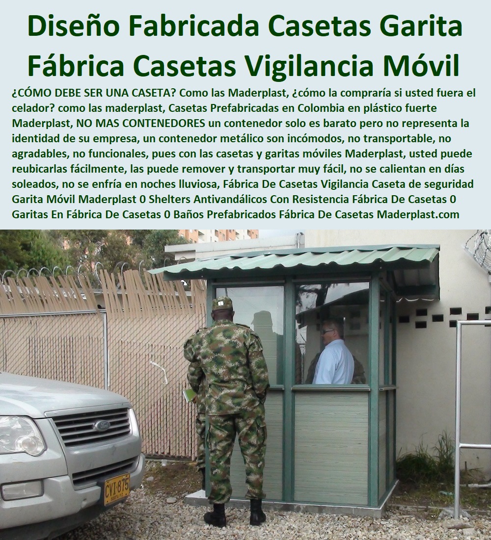 Fábrica De Casetas Vigilancia Caseta de seguridad Garita Móvil Maderplast 0 Shelters Antivandálicos Con Resistencia  comprar garitas de seguridad, casetas y cabinas, baño químico, letrinas sanitarias, kiosco,s cabina, cobertizos, módulos, shelter, bodega, puesto torre, puesto parada, punto sanitarios y baños químicos, inodoro químico portátil, cabinas tipo shelter, garita de control, letrina sanitaria, Fábrica De Casetas 0 Garitas En Fábrica De Casetas 0 Baños Prefabricados En Pvc Fábrica De Casetas 0 Diseño Casetas 0 Fábrica De Casetas Vigilancia Caseta de seguridad Garita Móvil Maderplast 0 Shelters Antivandálicos Con Resistencia Fábrica De Casetas 0 Garitas En Fábrica De Casetas 0 Baños Prefabricados En Pvc Fábrica De Casetas 0 Diseño Casetas 0