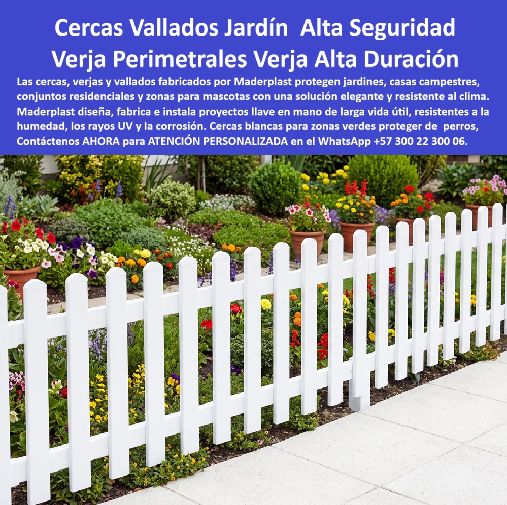 Barandas Para Jardín Mascotas Cercas Verjas Perros Maderplast - Cerramientos Elegante Para Casas Campestres, Verja Perimetral Mascotas Blanca Plástica Cero Mantenimiento, Vallado Mascotas Blanco Resistente Intemperie Sin Oxidación, Vallado Blanco Barandas Para Jardín Mascotas Cercas Verjas Perros Maderplast Cerramientos Elegante Para Casas Campestres Verja Perimetral Mascotas Blanca Plástica Cero Mantenimiento Vallado Mascotas Blanco Resistente Intemperie Sin Oxidación Vallado Blanco