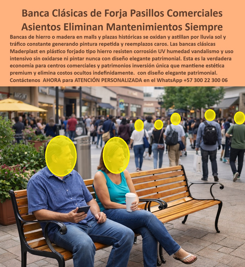Mobiliario Urbano Clásico Silla Clásica Forja Colonial Maderplast 0 Silla Clásica de Forja Urbanismo Comercial Exterior Asiento Pasillo Mall Elimina Corrosión Banca Clásica de Forja para Espacios Históricos Públicos Banca PP Banca Clásica de Forja Pasillos Comerciales y Asientos Maderplast Ingeniería Patrimonial y Rentabilidad Operativa:  Visualice la distinción de una época dorada materializada en sus pasillos comerciales con la Banca Clásica de Forja Colonial Maderplast, una pieza maestra capturada en pleno uso en un entorno de alto tráfico. Este asiento combina magistralmente la estética tradicional de los listones de madera cálida y la solidez visual de los soportes de hierro forjado negro, pero bajo una ingeniería superior: es 100% polímero industrial macizo. A diferencia de las bancas antiguas que inevitablemente se oxidan, manchan la ropa de los clientes y se pudren con la humedad, esta pieza "blindada" ofrece una superficie aséptica que no requiere pintura, barniz ni restauración jamás. Es la solución definitiva para centros comerciales, zonas históricas y plazas públicas que exigen mantener una imagen patrimonial impecable mientras eliminan el 100% de los costos operativos de mantenimiento por más de 20 años.  Para los arquitectos conservadores de espacio público y gerentes de centros comerciales, la pregunta crítica es qué bancas parecen antiguas pero son nuevas y resistentes al trato rudo. La respuesta técnica irrefutable son las Bancas Clásicas Maderplast, las cuales replican la belleza de la forja y madera antigua con tecnología moderna que garantiza cero envejecimiento. Cuando el objetivo es encontrar mobiliario estilo colonial para plazas que no necesite mantenimiento, nuestra banca tipo forja es la elección técnica líder, pues mantiene su estética histórica intacta sin oxidarse ni descascararse bajo lluvia o sol intenso. Además, resolvemos un "punto de dolor" frecuente: cómo evitar que las bancas de hierro del parque manchen la ropa de la gente. Al sustituir el hierro por nuestras bancas de polímero inoxidable, usted elimina el riesgo de manchas por corrosión, protegiendo tanto a sus visitantes como su presupuesto de mantenimiento.  Desde una perspectiva financiera y de gestión de activos, la comparativa de costos entre la restauración de bancas de hierro/madera y la compra de Maderplast es devastadora para los materiales tradicionales. Mientras la restauración anual consume el valor de la banca en tres años, Maderplast ofrece dos décadas de servicio con costo operativo cero. Somos el mobiliario urbano aprobado para centros históricos con alta durabilidad, cumpliendo con los códigos estéticos patrimoniales mediante un diseño clásico, pero aportando la resistencia antivandálica necesaria. En Maderplast activamos los disparadores de compra que su proyecto necesita: solicite cotización, personalización de medidas, planos y producción en serie. Recuerde nuestro posicionamiento mental: "en plástico le hacemos hasta el ala de un avión, o lo que su imaginación quiera". Ofrecemos soluciones de asientos para pasillos comerciales que soporten alto flujo peatonal, bancas estilo colonial para centros comerciales y mobiliario urbano tipo forja resistente.  EL TESTIMONIO PROFESIONAL DE ÉXITO: DE CASO DE ÉXITO  “El casco antiguo es nuestra joya, pero el mobiliario era nuestra ruina financiera. Soy el arquitecto Leonardo Buitrago, conservador de espacio público de una ciudad turística reconocida. Las bancas originales de hierro fundido y madera eran hermosas, pero se convirtieron en trampas de óxido y astillas. cada temporada de lluvias, la madera se pudría y el hierro manchaba el piso de piedra caliza, obligándolos a gastar el 40% del presupuesto de parques solo en restaurar bancas que a los seis meses volvían a estar feas. Tomamos la decisión técnica de instalar la banca clásica de forja colonial maderplast. visualmente, respetan el entorno sagrado del patrimonio; nadie nota que no es madera vieja. llevamos 4 años sin tocar una lija ni un tarro de pintura. las bancas soportan el sol, la lluvia y miles de turistas sentados diariamente. ahorro en mantenimiento: total. maderplast nos permitió conservar la estética colonial eliminando el pasivo de la vejez. Ahora el presupuesto se usa para cultura, no para reparaciones.”  Para efectuar el Soporte técnico y eliminar cualquier duda con Garantía 5 años o cualquier temor al firmar la orden de compra, es fundamental abordar la responsabilidad civil y la durabilidad del activo. Ingeniero o Gerente, al especificar la Banca Clásica de Forja Maderplast, usted está blindando su gestión contra el detrimento patrimonial y las quejas ciudadanas. No está comprando una imitación que se decolorará en un año; está adquiriendo un activo fijo de ingeniería diseñado para el abuso público y el clima severo. Elimina el riesgo de demandas por ropa dañada por óxido o accidentes por madera podrida. Maderplast le entrega fichas técnicas, garantías de estabilidad y el respaldo de una fabricación industrial certificada en Colombia. Usted compra la tranquilidad de saber que la imagen histórica de su proyecto se mantendrá impecable, sin asignar presupuesto futuro para reparaciones.  Asegure la elegancia y la eficiencia operativa de sus espacios con la única banca clásica diseñada para durar generaciones. Contáctenos AHORA para recibir ATENCIÓN PERSONALIZADA, planes y cotización en el WhatsApp +57 300 22 300 06.