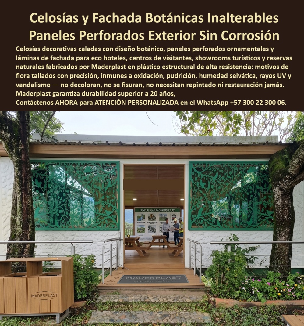 Biombos Divisores De Ambientes Hoteleros Paneles Decorativos Maderplast - Pasarela Marítima Elevada Maderplast – Corredor Azul Antideslizante para Resorts Playeros y Hoteles Costeros En la imagen se aprecia una pasarela marítima elevada Maderplast tipo corredor azul para hoteles de playa con deck integral antideslizante y barandas laterales en tono turquesa intenso, extendiéndose sobre aguas cristalinas con coral visible y conectando directamente al complejo resort de lujo con piscina infinity y vista al océano. Esta estructura presenta superficie texturizada de polímeros de ingeniería que garantiza agarre seguro bajo cualquier condición climática, inmune a salinidad marina y rayos UV sin decoloración ni mantenimiento. El camino elevado se funde con el entorno playero ofreciendo circulación cómoda y estética náutica profesional. Quien ha gestionado proyectos en resorts de playa o hoteles costeros frente al mar sabe perfectamente cuál es el verdadero dolor: las pasarelas y corredores elevados tradicionales sufren deterioro acelerado por salinidad, humedad constante, oleaje y tráfico intenso de huéspedes. Esto genera riesgos de resbalones, reparaciones frecuentes, interrupciones operativas y costos que se acumulan año tras año. Lo que en un principio parece una opción económica termina convirtiéndose en una inversión muy cara por fallas críticas, pérdida de imagen premium y la imposibilidad de justificar ante la gerencia o los inversionistas una decisión que, a la larga, resulta mucho más costosa y problemática. Una compra bien hecha recibe felicitaciones permanentes; una mal hecha no encuentra excusa que compense los gastos adicionales y los dolores de cabeza. Maderplast resuelve este problema de forma definitiva y segura. Fabricamos a medida la pasarela marítima elevada hotel playa, el corredor elevado azul resort y el deck elevado antideslizante salitre con composites poliméricos de ingeniería náutica que eliminan por completo la corrosión marina, el desgaste por intemperie y cualquier necesidad de mantenimiento. El resultado es un camino elevado con más de 20 años de vida útil, superficie antideslizante certificada, color integral permanente, bajo peso y huella de carbono baja, ideal para pasarelas marítimas hoteleras que conectan piscinas, playas y embarcaderos mientras cumplen los más altos estándares de seguridad y estética en entornos costeros exigentes. Así lo confirman en testimonio de caso real el Gerente de Infraestructura de un resort hotelero playero en un proyecto del 2024: el problema que enfrentamos era el deterioro constante de los accesos peatonales sobre agua por salinidad y humedad, generando resbalones, reparaciones frecuentes y costos operativos que afectan la experiencia premium de los huéspedes. Después de implementar la pasarela marítima elevada Maderplast con deck azul antideslizante, fabricada a medida según los planos del proyecto y adaptada al recorrido entre la piscina y la zona marina del resort, el corredor ha operado de forma continua sin ningún mantenimiento correctivo, manteniendo superficie segura y color original después de meses de uso intensivo en condiciones marinas extremas, con notable mejora en seguridad y reducción del costo total de propiedad. Cuando un profesional busca la mejor alternativa duradera a las pasarelas tradicionales de playa, el corredor elevado antideslizante resort o la pasarela marítima hotelera con las especificaciones técnicas correctas, Maderplast entrega la tranquilidad absoluta. Contamos con ficha técnica completa en PDF con medidas, planos de anclaje y especificaciones de carga, certificados de pruebas de laboratorio y videos reales disponibles en el canal de YouTube @maderplasSA. Los productos Maderplast son tan buenos que cualquier otra opción, incluso regalada, terminaría siendo carísima por sus fallas y mantenimientos constantes. Si su proyecto requiere una pasarela marítima elevada que realmente entregue durabilidad extrema, seguridad y rentabilidad a largo plazo, contáctenos hoy. Nuestro equipo de ingenieros está listo para brindarle cotización personalizada, renders, prototipos y toda la asesoría técnica que necesite. WhatsApp directo: +57 300 22 300 06 Cubículos turísticos sin oxidación organizando exteriores, Paneles perforados decorando salones larga duración, Separadores de ambientes evitan pudrición decorando hoteles Biombos Divisores De Ambientes Hoteleros Paneles Decorativos Maderplast Cubículos turísticos sin oxidación organizando exteriores Paneles perforados decorando salones larga duración Separadores de ambientes evitan pudrición decorando hoteles Pasarela Marítima Elevada Maderplast – Corredor Azul Antideslizante para Resorts Playeros y Hoteles Costeros En la imagen se aprecia una pasarela marítima elevada Maderplast tipo corredor azul para hoteles de playa con deck integral antideslizante y barandas laterales en tono turquesa intenso, extendiéndose sobre aguas cristalinas con coral visible y conectando directamente al complejo resort de lujo con piscina infinity y vista al océano. Esta estructura presenta superficie texturizada de polímeros de ingeniería que garantiza agarre seguro bajo cualquier condición climática, inmune a salinidad marina y rayos UV sin decoloración ni mantenimiento. El camino elevado se funde con el entorno playero ofreciendo circulación cómoda y estética náutica profesional. Quien ha gestionado proyectos en resorts de playa o hoteles costeros frente al mar sabe perfectamente cuál es el verdadero dolor: las pasarelas y corredores elevados tradicionales sufren deterioro acelerado por salinidad, humedad constante, oleaje y tráfico intenso de huéspedes. Esto genera riesgos de resbalones, reparaciones frecuentes, interrupciones operativas y costos que se acumulan año tras año. Lo que en un principio parece una opción económica termina convirtiéndose en una inversión muy cara por fallas críticas, pérdida de imagen premium y la imposibilidad de justificar ante la gerencia o los inversionistas una decisión que, a la larga, resulta mucho más costosa y problemática. Una compra bien hecha recibe felicitaciones permanentes; una mal hecha no encuentra excusa que compense los gastos adicionales y los dolores de cabeza. Maderplast resuelve este problema de forma definitiva y segura. Fabricamos a medida la pasarela marítima elevada hotel playa, el corredor elevado azul resort y el deck elevado antideslizante salitre con composites poliméricos de ingeniería náutica que eliminan por completo la corrosión marina, el desgaste por intemperie y cualquier necesidad de mantenimiento. El resultado es un camino elevado con más de 20 años de vida útil, superficie antideslizante certificada, color integral permanente, bajo peso y huella de carbono baja, ideal para pasarelas marítimas hoteleras que conectan piscinas, playas y embarcaderos mientras cumplen los más altos estándares de seguridad y estética en entornos costeros exigentes. Así lo confirman en testimonio de caso real el Gerente de Infraestructura de un resort hotelero playero en un proyecto del 2024: el problema que enfrentamos era el deterioro constante de los accesos peatonales sobre agua por salinidad y humedad, generando resbalones, reparaciones frecuentes y costos operativos que afectan la experiencia premium de los huéspedes. Después de implementar la pasarela marítima elevada Maderplast con deck azul antideslizante, fabricada a medida según los planos del proyecto y adaptada al recorrido entre la piscina y la zona marina del resort, el corredor ha operado de forma continua sin ningún mantenimiento correctivo, manteniendo superficie segura y color original después de meses de uso intensivo en condiciones marinas extremas, con notable mejora en seguridad y reducción del costo total de propiedad. Cuando un profesional busca la mejor alternativa duradera a las pasarelas tradicionales de playa, el corredor elevado antideslizante resort o la pasarela marítima hotelera con las especificaciones técnicas correctas, Maderplast entrega la tranquilidad absoluta. Contamos con ficha técnica completa en PDF con medidas, planos de anclaje y especificaciones de carga, certificados de pruebas de laboratorio y videos reales disponibles en el canal de YouTube @maderplasSA. Los productos Maderplast son tan buenos que cualquier otra opción, incluso regalada, terminaría siendo carísima por sus fallas y mantenimientos constantes. Si su proyecto requiere una pasarela marítima elevada que realmente entregue durabilidad extrema, seguridad y rentabilidad a largo plazo, contáctenos hoy. Nuestro equipo de ingenieros está listo para brindarle cotización personalizada, renders, prototipos y toda la asesoría técnica que necesite. WhatsApp directo: +57 300 22 300 06