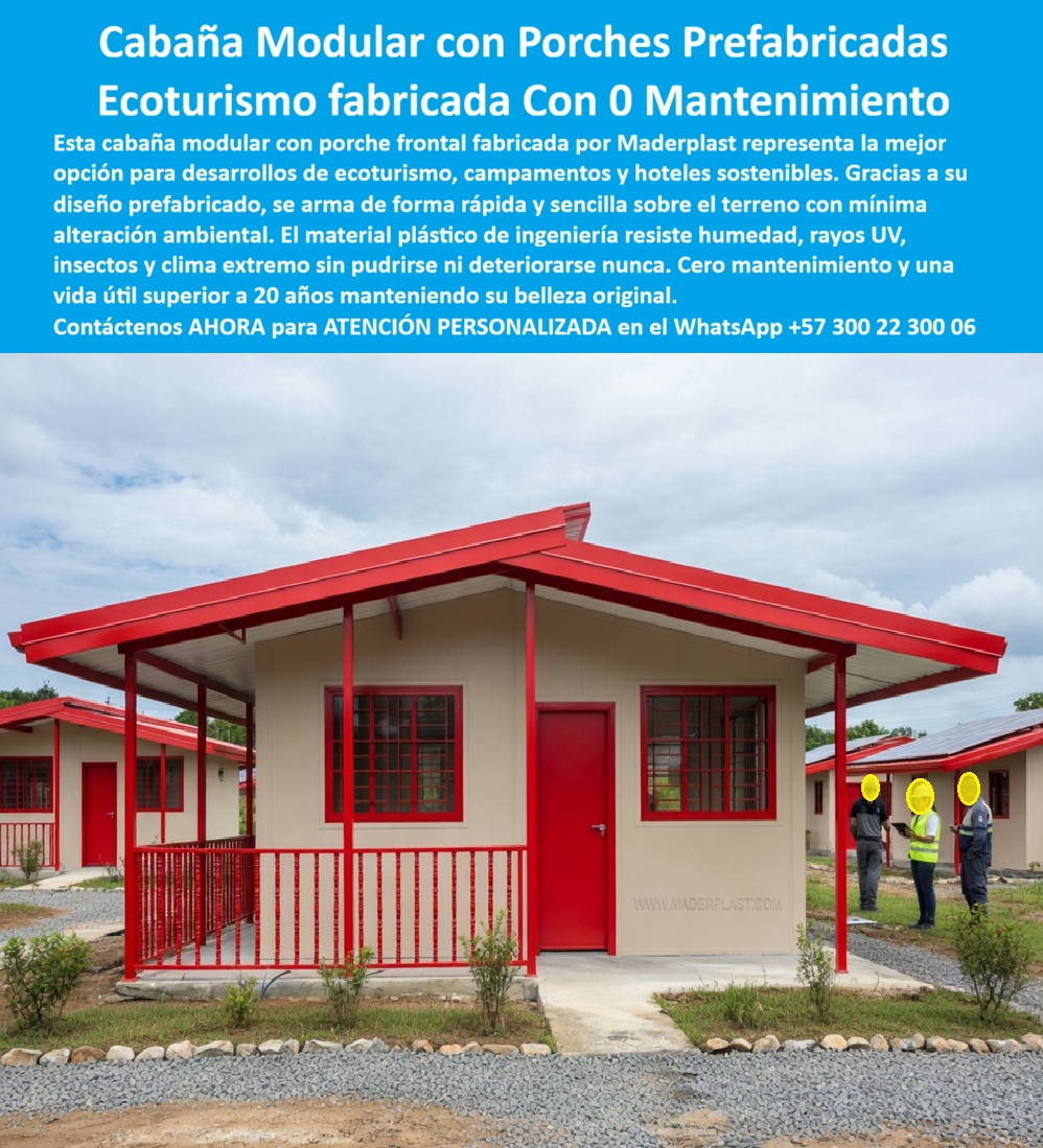 Cabañas Modulares Ecológicas Casas Modulares Hoteleras Maderplast - Cabañas Modulares Ecológicas Casas Modulares Hoteleras Maderplast: La Revolución de la Infraestructura Turística Sostenible Casas Modulares Ecológicas Casas Modulares Hoteleras Maderplast se posicionan como la solución técnica más avanzada para el desarrollo de proyectos habitacionales en entornos geográficos de alta complejidad. Como se observa en la pieza visual imagen 743487.jpg, estas edificaciones integran un panel estructural de polímero de ingeniería en color arena con remates estéticos en rojo vibrante, ofreciendo una resistencia absoluta ante la degradación climática agresiva. La ingeniería aplicada por Maderplast garantiza que cada unidad sea inmune al ataque de insectos xilófagos y a la humedad extrema, factores que tradicionalmente destruyen las construcciones de madera en pocos meses. La viabilidad financiera de este sistema modular supera a cualquier método de construcción tradicional debido a la eliminación total de gastos operativos de mantenimiento, tales como lijado, pintura o sellado de superficies. Estas edificaciones modulares turísticas poseen una vida útil superior a los 20 años, manteniendo su integridad térmica y acústica bajo exposición constante a la radiación UV y al salitre marino, lo que las convierte en el activo más rentable para inversionistas en el sector del ecoturismo que buscan asegurar la operatividad de sus instalaciones. Eficiencia Operativa y Certificación Ambiental Implementar un campamento modular hotelero prefabricado ecológico listo para instalar permite una monetización inmediata del proyecto, ya que el montaje se realiza de forma sencilla y rápida sobre el terreno natural, sin necesidad de cimentaciones pesadas o maquinaria invasiva que altere el ecosistema. Esta infraestructura técnica destaca por su compromiso con el medio ambiente, respaldada por una huella de carbono de 0.77, cumpliendo con los estándares más exigentes de sostenibilidad para reservas naturales protegidas. El éxito de estas soluciones se documenta en experiencias reales como las del Proyecto Eco-Camp Selva Virgen. En dicho escenario, la infraestructura original de madera colapsaba ante una humedad del 95%, mientras que la adopción de las Cabañas Modulares Maderplast garantiza habitaciones herméticas y operativas el 100% del año con mantenimiento cero. La estabilidad térmica absoluta de los materiales poliméricos de alta densidad asegura un confort superior para el huésped, eliminando los problemas de microorganismos y hongos comunes en climas tropicales. "el proyecto enfrentaba un deterioro crítico en su infraestructura de madera debido a la humedad del 95% y el ataque constante de termitas, lo que obligaba a paros operativos semestrales por reparaciones de emergencia. Los costos de mantenimiento devoraban la utilidad neta y la imagen del resort se veía seriamente comprometida por el aspecto degradado de las habitaciones. implementamos las cabañas modulares ecológicas casas modulares hoteleras maderplast, instalando unidades prefabricadas que se ensamblan en seco directamente sobre el terreno. Esta solución de polímero de ingeniería eliminó por completo la necesidad de pinturas, insecticidas y reemplazos estructurales, garantizando habitaciones herméticas e inmunes a la biodiversidad agresiva del entorno. El resultado es una operatividad del 100% anual con mantenimiento cero y una vida útil superior a los 20 años" — director técnico, proyecto eco-camp selva virgen. Esta propuesta técnica de Maderplast representa la zapatilla de la Cenicienta para su proyecto de inversión, logrando el milagro de la durabilidad perpetua allí donde la construcción convencional fracasa sistemáticamente. El santo que realiza este milagro de ingeniería es el Departamento de Ingeniería de Maderplast. Contacte directamente para recibir asesoría personalizada y asegurar la rentabilidad de su desarrollo turístico. Eng. Technical Support: (+57) 300 22 300 06. Casetas Para Ecoturismo No Deterioran Instalación Sencilla, Campamento Modular Hotelero Prefabricado Ecológico Listo Instalar, Edificaciones Modulares Turísticas Larga Vida Útil Cabañas Modulares Ecológicas Casas Modulares Hoteleras Maderplast Casetas Para Ecoturismo No Deterioran Instalación Sencilla Campamento Modular Hotelero Prefabricado Ecológico Listo Instalar Edificaciones Modulares Turísticas Larga Vida Útil Cabañas Modulares Ecológicas Casas Modulares Hoteleras Maderplast: La Revolución de la Infraestructura Turística Sostenible Casas Modulares Ecológicas Casas Modulares Hoteleras Maderplast se posicionan como la solución técnica más avanzada para el desarrollo de proyectos habitacionales en entornos geográficos de alta complejidad. Como se observa en la pieza visual imagen 743487.jpg, estas edificaciones integran un panel estructural de polímero de ingeniería en color arena con remates estéticos en rojo vibrante, ofreciendo una resistencia absoluta ante la degradación climática agresiva. La ingeniería aplicada por Maderplast garantiza que cada unidad sea inmune al ataque de insectos xilófagos y a la humedad extrema, factores que tradicionalmente destruyen las construcciones de madera en pocos meses. La viabilidad financiera de este sistema modular supera a cualquier método de construcción tradicional debido a la eliminación total de gastos operativos de mantenimiento, tales como lijado, pintura o sellado de superficies. Estas edificaciones modulares turísticas poseen una vida útil superior a los 20 años, manteniendo su integridad térmica y acústica bajo exposición constante a la radiación UV y al salitre marino, lo que las convierte en el activo más rentable para inversionistas en el sector del ecoturismo que buscan asegurar la operatividad de sus instalaciones. Eficiencia Operativa y Certificación Ambiental Implementar un campamento modular hotelero prefabricado ecológico listo para instalar permite una monetización inmediata del proyecto, ya que el montaje se realiza de forma sencilla y rápida sobre el terreno natural, sin necesidad de cimentaciones pesadas o maquinaria invasiva que altere el ecosistema. Esta infraestructura técnica destaca por su compromiso con el medio ambiente, respaldada por una huella de carbono de 0.77, cumpliendo con los estándares más exigentes de sostenibilidad para reservas naturales protegidas. El éxito de estas soluciones se documenta en experiencias reales como las del Proyecto Eco-Camp Selva Virgen. En dicho escenario, la infraestructura original de madera colapsaba ante una humedad del 95%, mientras que la adopción de las Cabañas Modulares Maderplast garantiza habitaciones herméticas y operativas el 100% del año con mantenimiento cero. La estabilidad térmica absoluta de los materiales poliméricos de alta densidad asegura un confort superior para el huésped, eliminando los problemas de microorganismos y hongos comunes en climas tropicales. "el proyecto enfrentaba un deterioro crítico en su infraestructura de madera debido a la humedad del 95% y el ataque constante de termitas, lo que obligaba a paros operativos semestrales por reparaciones de emergencia. Los costos de mantenimiento devoraban la utilidad neta y la imagen del resort se veía seriamente comprometida por el aspecto degradado de las habitaciones. implementamos las cabañas modulares ecológicas casas modulares hoteleras maderplast, instalando unidades prefabricadas que se ensamblan en seco directamente sobre el terreno. Esta solución de polímero de ingeniería eliminó por completo la necesidad de pinturas, insecticidas y reemplazos estructurales, garantizando habitaciones herméticas e inmunes a la biodiversidad agresiva del entorno. El resultado es una operatividad del 100% anual con mantenimiento cero y una vida útil superior a los 20 años" — director técnico, proyecto eco-camp selva virgen. Esta propuesta técnica de Maderplast representa la zapatilla de la Cenicienta para su proyecto de inversión, logrando el milagro de la durabilidad perpetua allí donde la construcción convencional fracasa sistemáticamente. El santo que realiza este milagro de ingeniería es el Departamento de Ingeniería de Maderplast. Contacte directamente para recibir asesoría personalizada y asegurar la rentabilidad de su desarrollo turístico. Eng. Technical Support: (+57) 300 22 300 06.